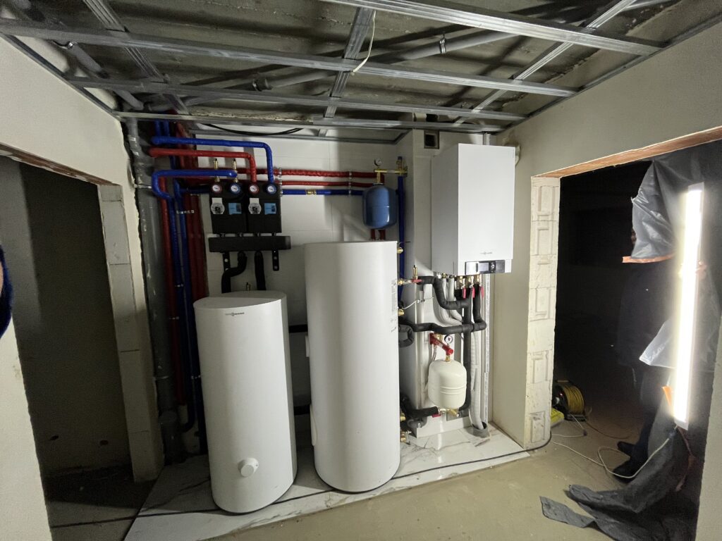 Jednostka zewnętrzna Viessmann Vitocal 200-S w Brzezince