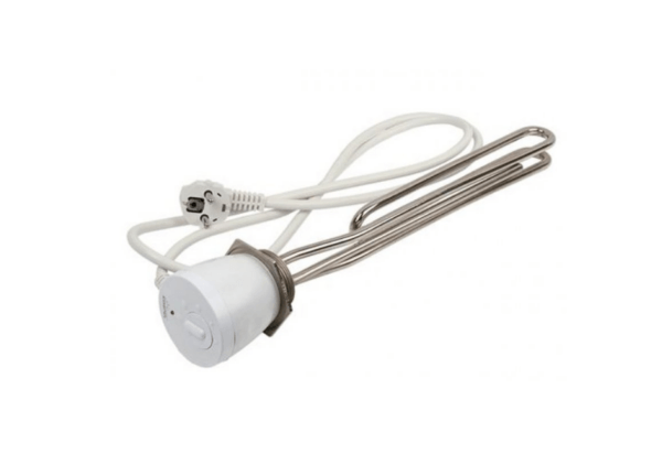 Grzałka elektryczna z termostatem o mocy 2,0 kW - obrazek 1