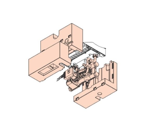 VIESSMANN Zestaw przyłączeniowy obiegu grzewczego z wysokoefektywną pompą obiegową i zintegrowanym sprzęgłem hydraulicznym - obrazek 1