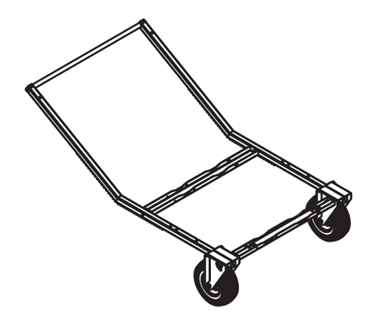 Bez tytułu CARRIER Wózek transportowy jednostki zewnętrznej - obrazek 1
